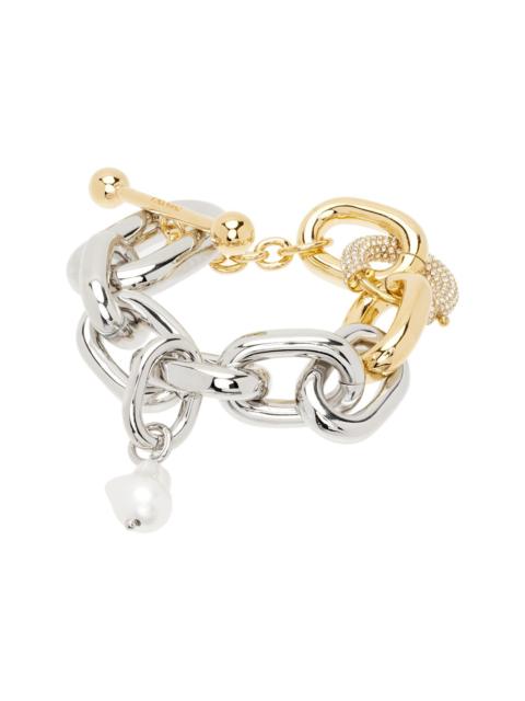rabanne XL Link Bi-Color Punk Style Bracelet