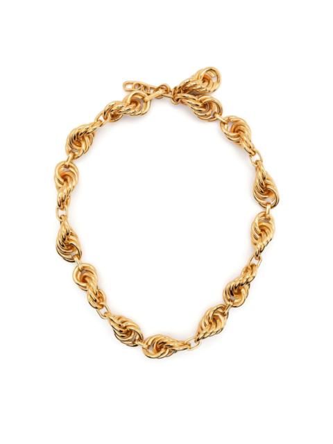 Jil Sander chunky chain necklace
