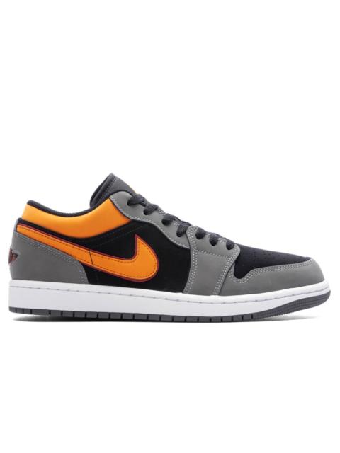 Jordan AIR JORDAN 1 LOW SE CRAFT - BLACK/VIVID ORANGE/LIGHT GRAPHITE