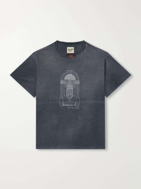 GALLERY DEPT. Jukebox Printed Cotton-Jersey T-Shirt