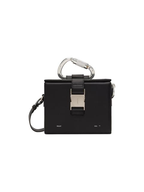 HELIOT EMIL™ Black Leather Carabiner Box Bag