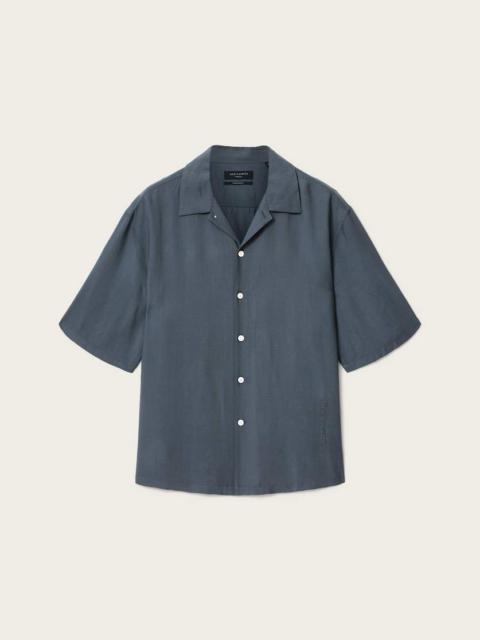 ALLSAINTS PURLEY OVERSIZED SHORT SLEEVE SHIRT