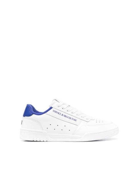 VERSACE JEANS COUTURE logo-print low-top trainers