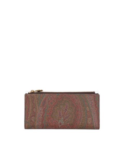 Etro Arnica printed wallet