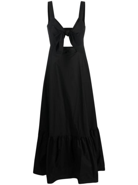 La DoubleJ Peek-a-Boo cut-out maxi dress