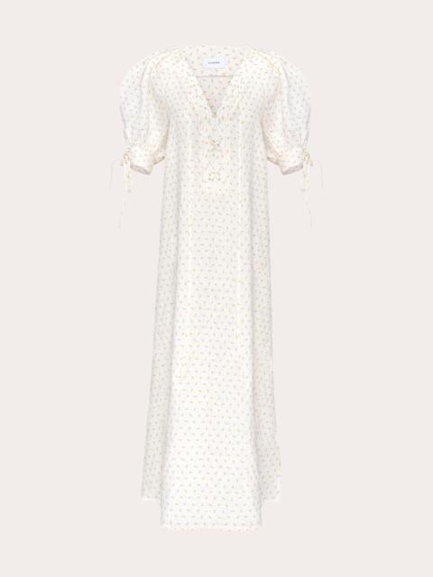 SLEEPER Garden Linen Dress