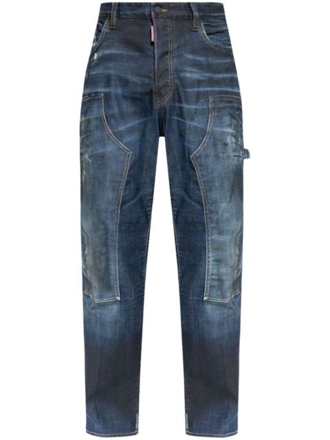DSQUARED2 panelled loose-fit jeans