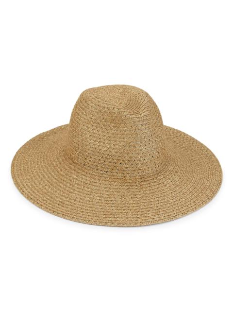 EUGENIA KIM Women's Emmanuelle Packable Straw Hat - Camel Gold