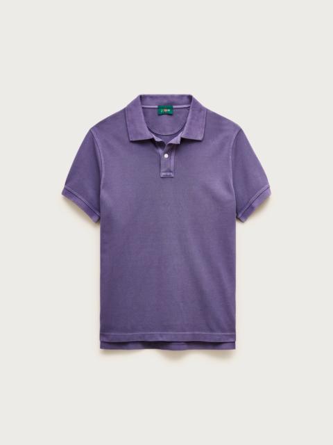 J.CREW Washed piqué polo shirt