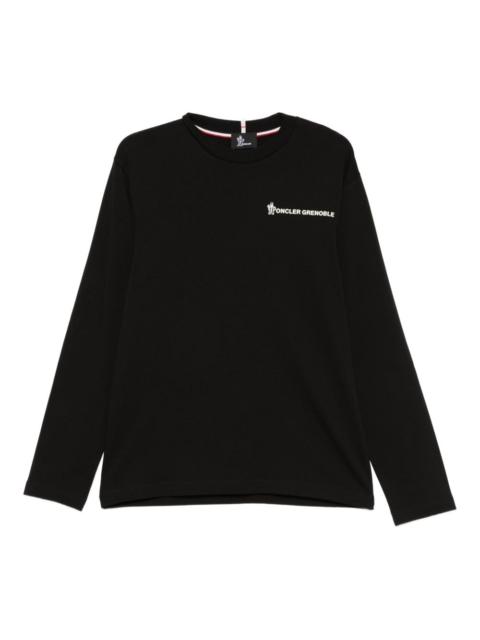 Moncler Grenoble logo-embroidered sweatshirt