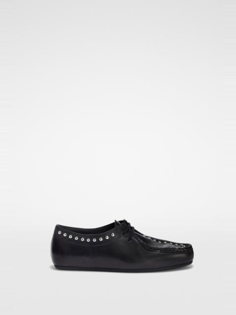 Jil Sander Hood Lace-Up Shoe
