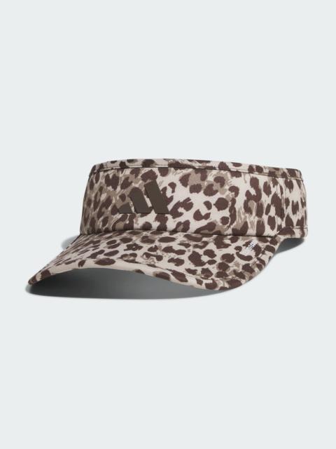 adidas Women's Leopard Superlite 3 Visor