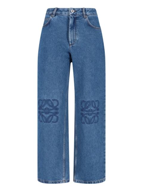 Loewe BAGGY 'ANAGRAM' JEANS