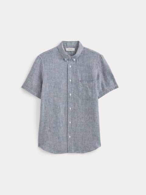 EVERLANE THE CLASSIC SHORT-SLEEVE SHIRT IN LINEN