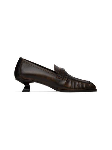 Diesel Brown D-Amber Moc 30 Heels
