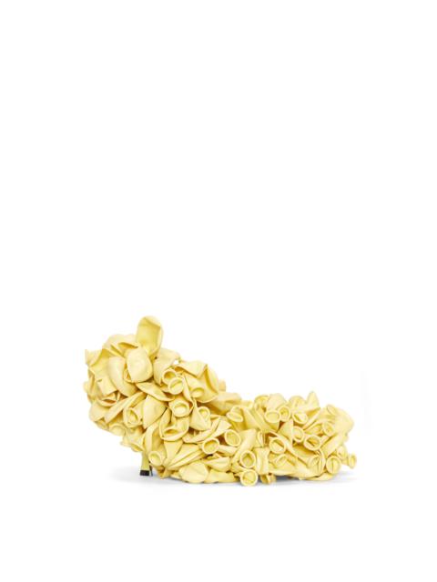 Loewe Comic balloon pump in satin