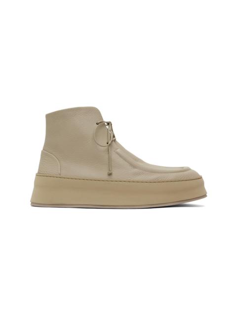 Marsèll SSENSE Exclusive Gray Cassapana Ankle Boots