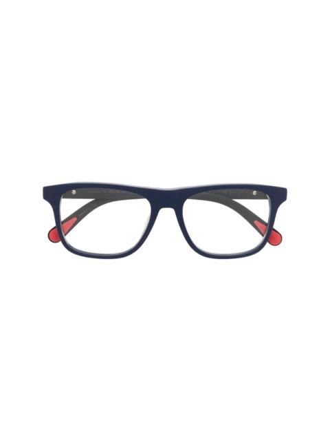 Moncler rectangle-frame optical glasses
