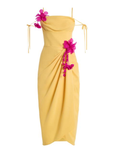 ROSIE ASSOULIN Exclusive La Isla Sarong But So Right Dress yellow