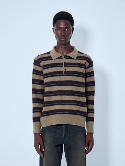 ssstein Knit Stripe Polo