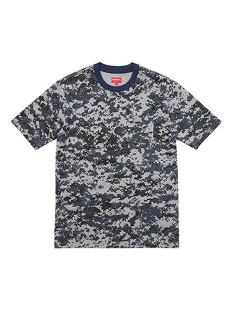Supreme Supreme FW18 SS Pocket Navy Digi Camo Tee SUP-FW18-085