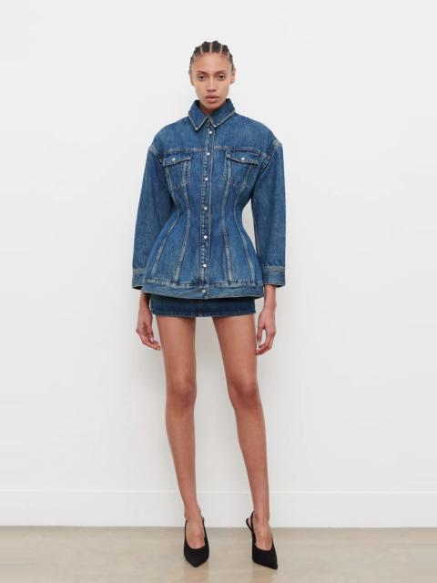 WARDROBE.NYC DENIM CONTOUR JACKET