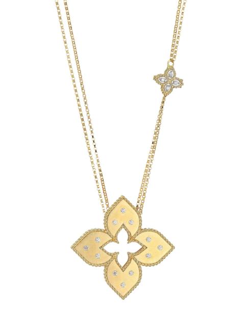 ROBERTO COIN Women's Venetian Princess 18K Yellow Gold & Diamond Pendant Dual-Chain Necklace - Yellow Gold