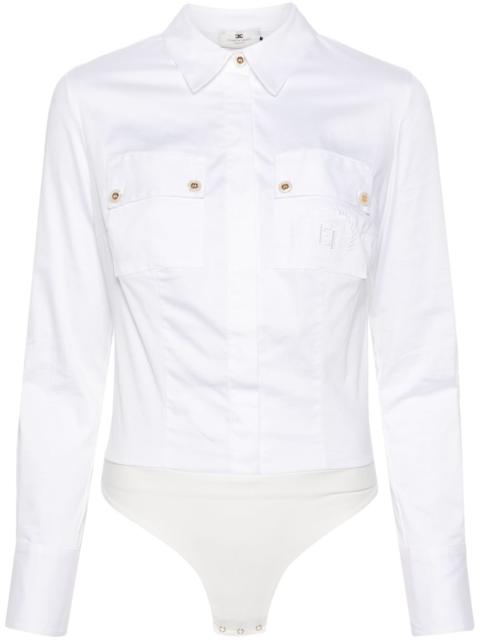 ELISABETTA FRANCHI embroidered-logo body
