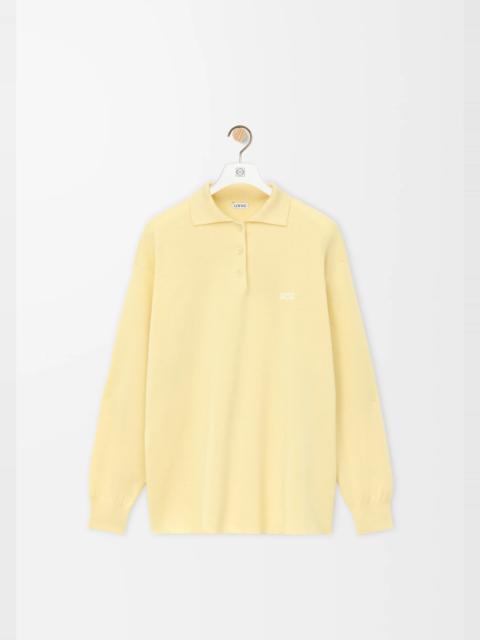 Loewe Polo sweater in cashmere and silk blend