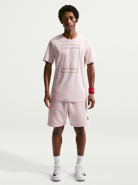 Nike NikeCourt Heritage Men's Dri-FIT Fleece Tennis Shorts
