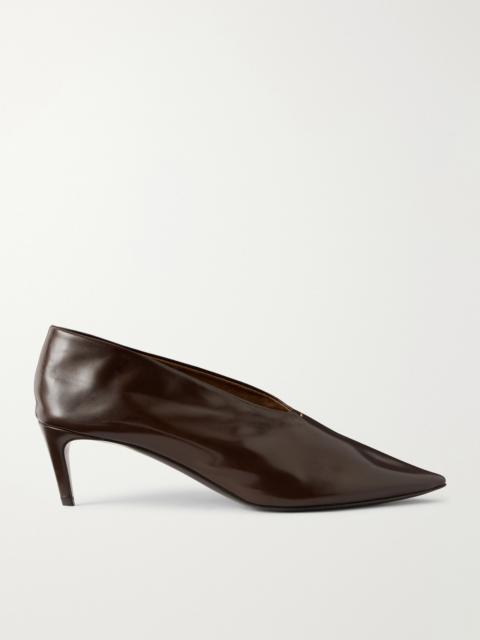 KHAITE Miriam Leather Pumps