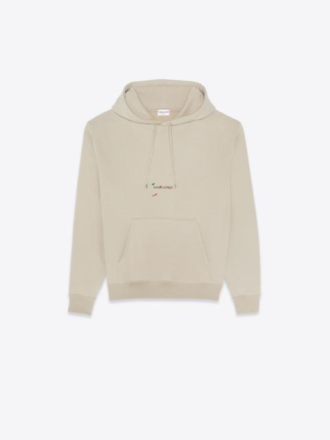 SAINT LAURENT saint laurent rive gauche hoodie