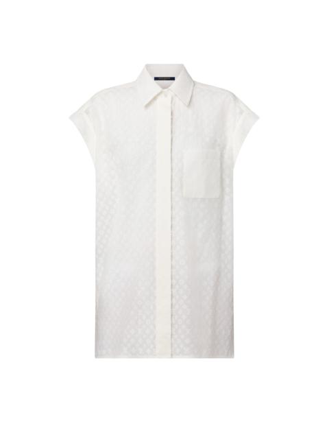 Louis Vuitton Monogram Fil Coupé Sleeveless Shirt