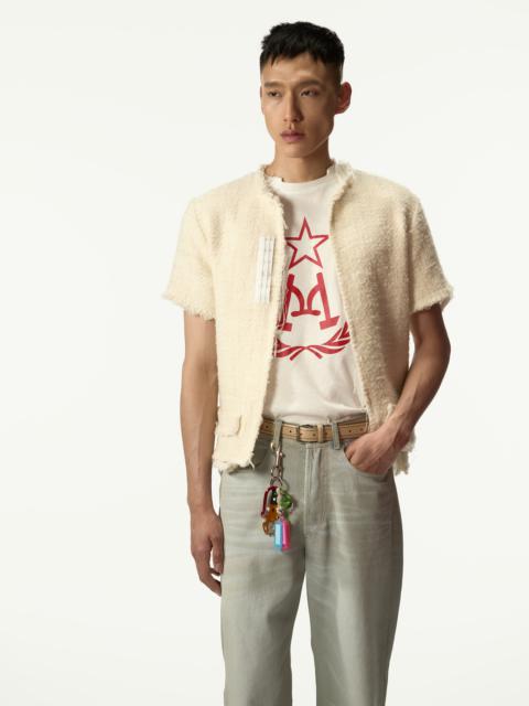 MAGLIANO Darkettone Boucle Tee Off White