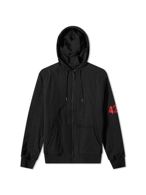 424 424 Hooded Logo Jacket