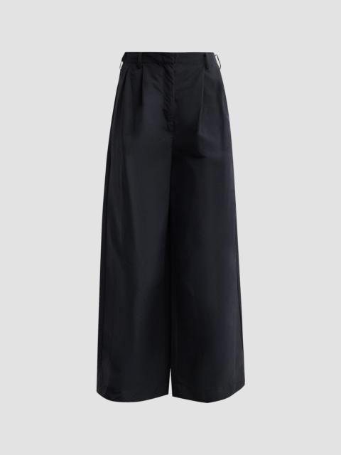 SIMKHAI Women's Leroy Pleated Wide-Leg Pants - Black
