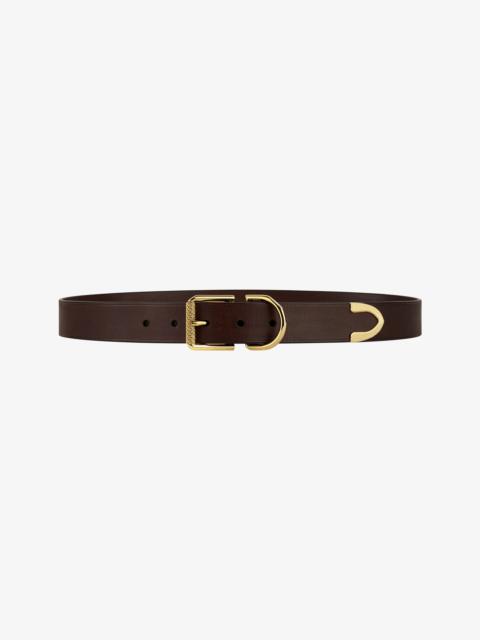 VOYOU BELT IN LEATHER