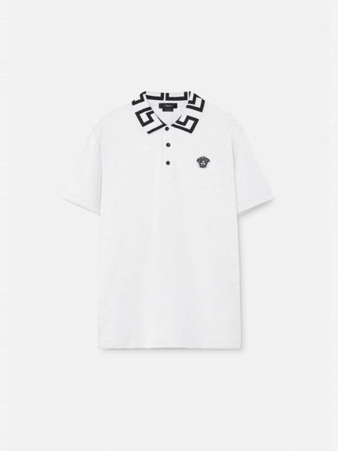 VERSACE Medusa Greca Polo Shirt
