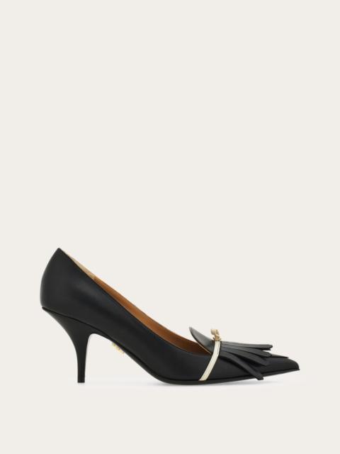 FERRAGAMO Pump with mini bow detail