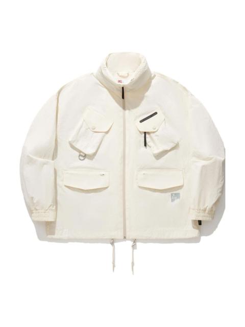 Li-Ning Multi Pockets Waterproof Jacket 'Beige' AJDU271-1
