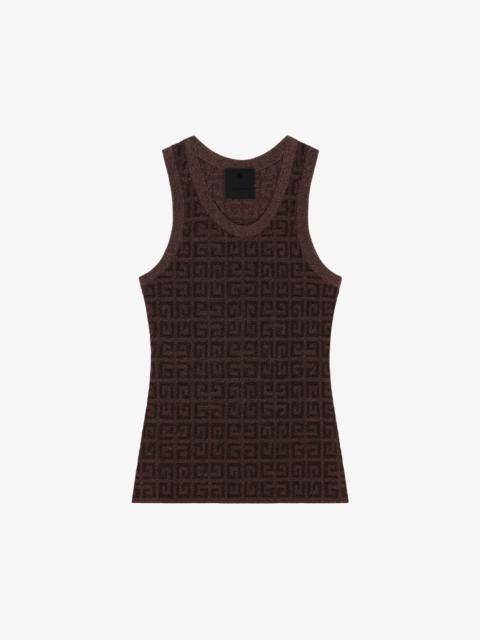 Givenchy TANK TOP IN 4G JACQUARD