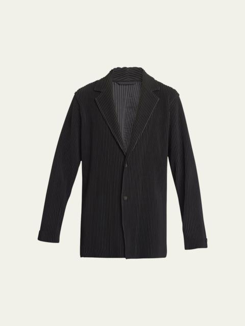 Men's Pleated Sport Jacket