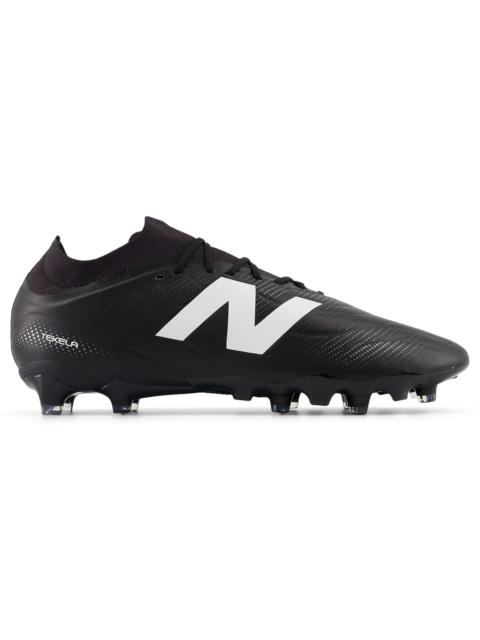 New Balance Tekela Team Low Laced FG V5 Black White Silver