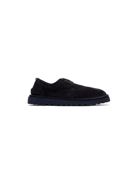 Marsèll Navy Gomme Sancrispa Alta Pomice Oxfords