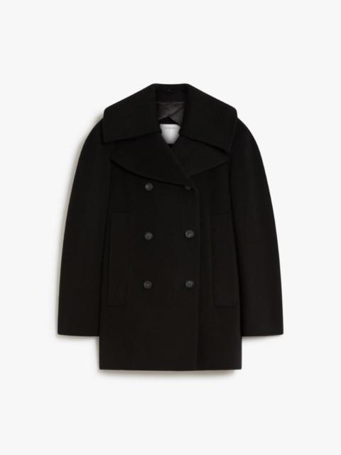 Sportmax Oversized, cashmere-blend pea coat