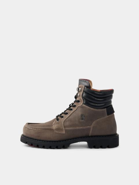 BOGNER Helsinki Lace-up boots in Taupe/Black