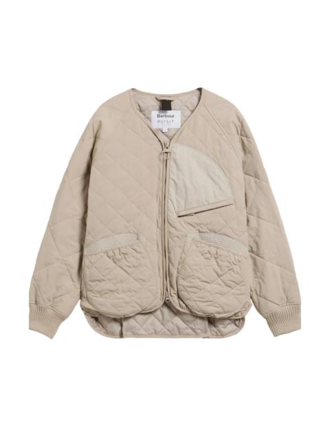 Barbour X NORBIT QUILTED ZIP-UP JACKET