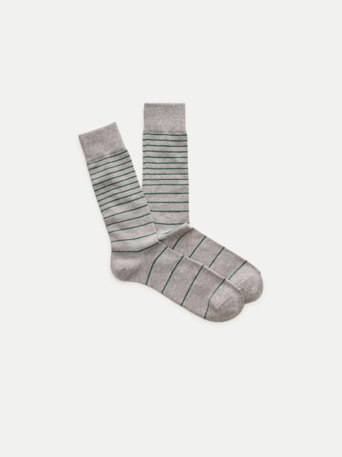 J.CREW Microstripe socks