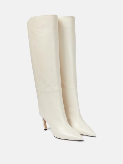 JIMMY CHOO Alizze leather knee-high boots