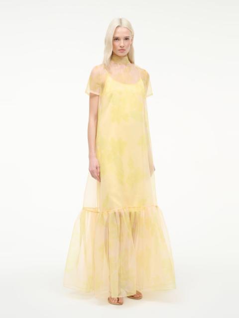 STAUD STAUD CALLUNA DRESS LEMON GROVE